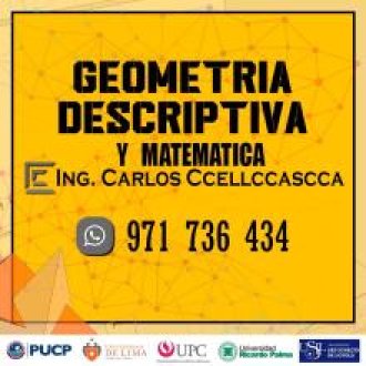 profesor de geometria descriptiva y autocad